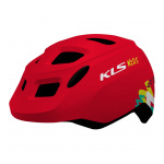 Detská cyklistická prilba Kellys Zigzag 45-49cm Červená